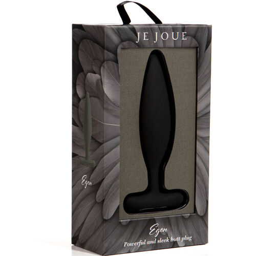 JE JOUE - EGON PLUG ANAL VIBRADOR NEGRO