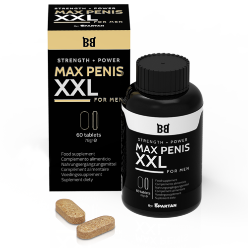 BLACKBULL BY SPARTAN - MAX PENIS XXL AUMENTO PENE 60 CÁPSULAS