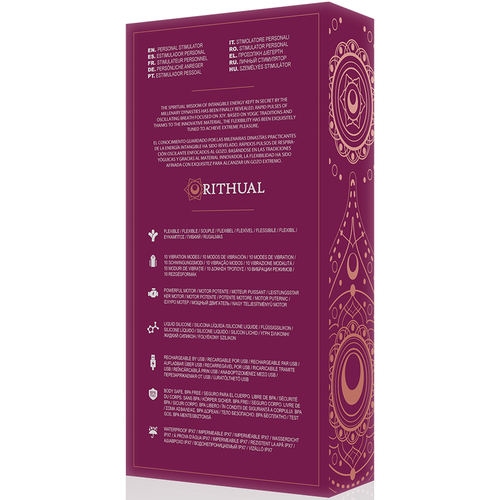 RITHUAL KRIYA ESTIMULADOR PUNTO-G RECARGABLE ORQUIDEA