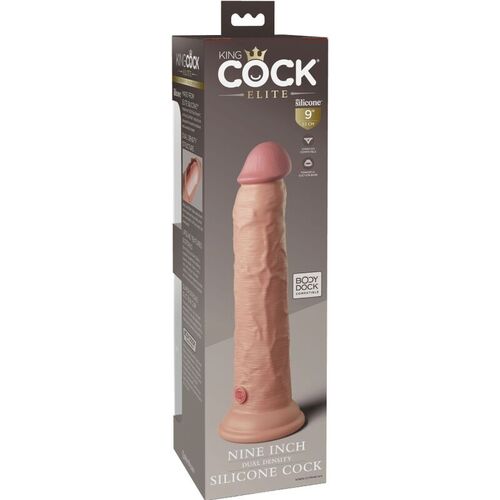 KING COCK ELITE - DILDO REALISTICO SILICONA 23 CM