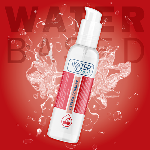 WATERFEEL LUBRICANTE CEREZA 175 ML - ES EN IT NL FR DE