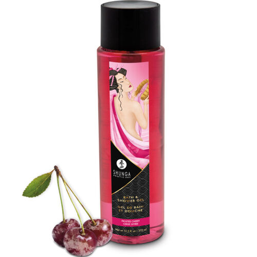 SHUNGA - GEL DE BAO & DUCHA CEREZA 370 ML