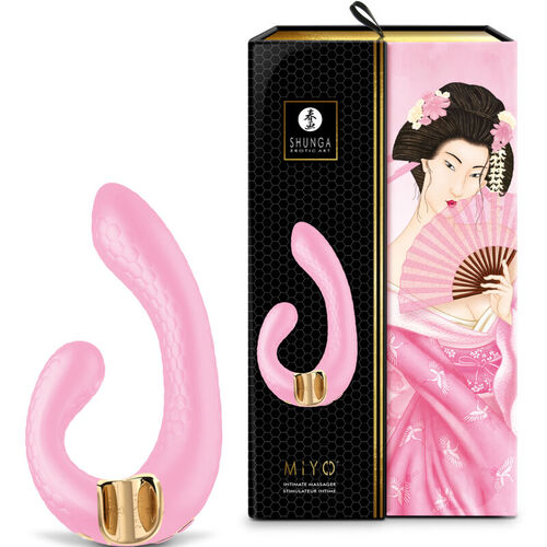 SHUNGA - MIYO MASAJEADOR INTIMO ROSA