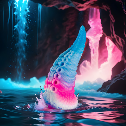 EPIC - PHORCYS DILDO TENTÁCULO AZUL TAMAÑO PEQUEÑO