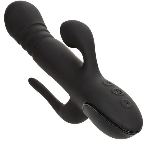 CALEXOTICS - VIBRADOR TRIPLE EUPHORIA NEGRO