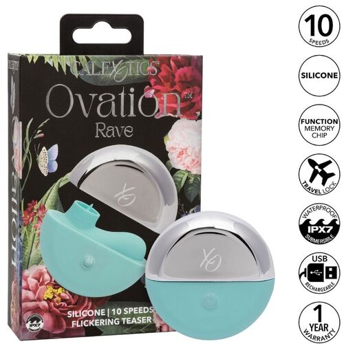 CALEXOTICS - OVATION RAVE ESTIMULADOR VERDE AGUA