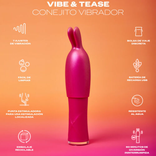 DUREX - TOY VIBRADOR VIBE & TEASE