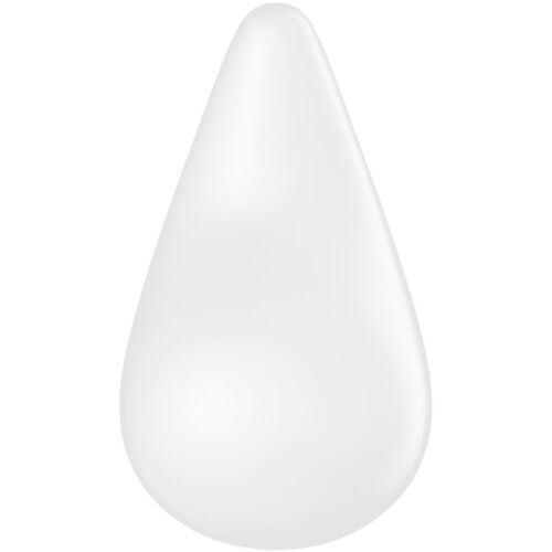 SATISFYER - DEW DROP VIBRADOR LAY-ON BLANCO