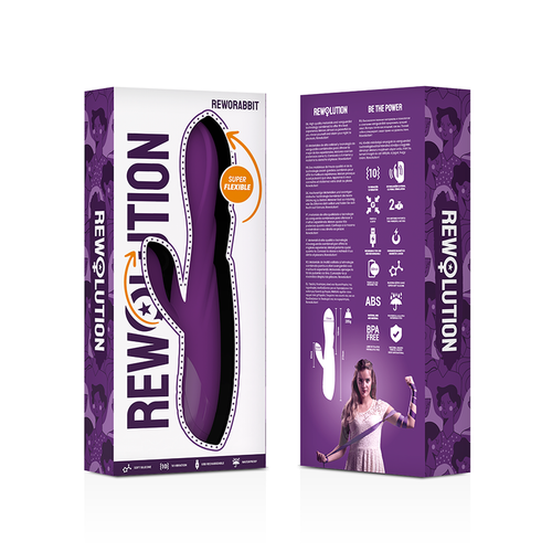 REWOLUTION REWORABBIT VIBRADOR  CON RABBIT