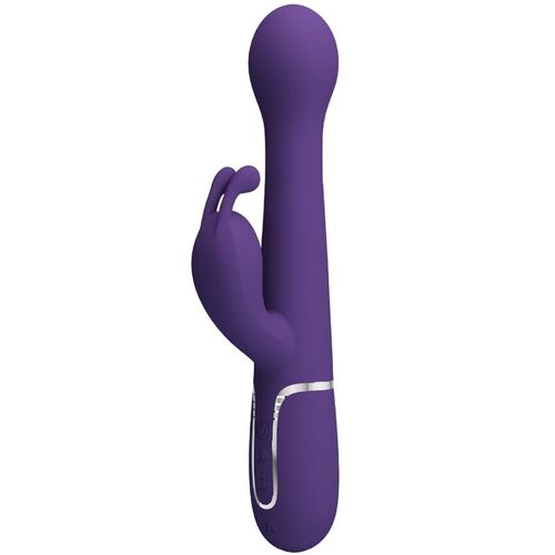 PRETTY LOVE - DEJON VIBRADOR RABBIT 3 EN 1 MULTIFUNCIN MORADO