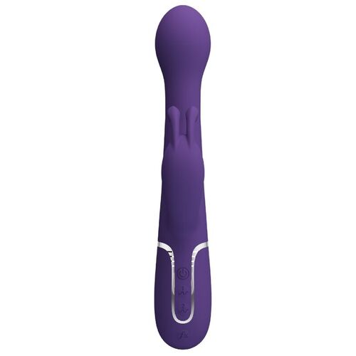 PRETTY LOVE - DEJON VIBRADOR RABBIT 3 EN 1 MULTIFUNCIN MORADO