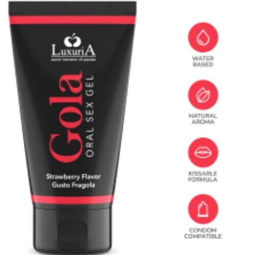 LUXURIA GOLA GEL ORAL FRESA 50 ML