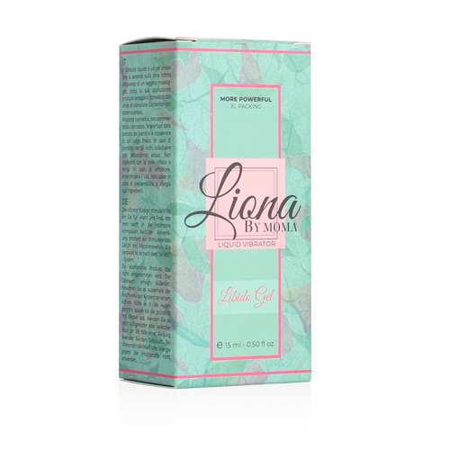 LIONA BY MOMA VIBRADOR LIQUIDO LIBIDO GEL 15 ML