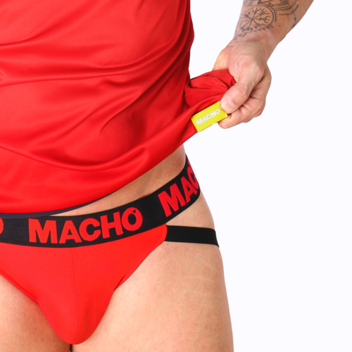 MACHO CAMISETA ROJA S/M