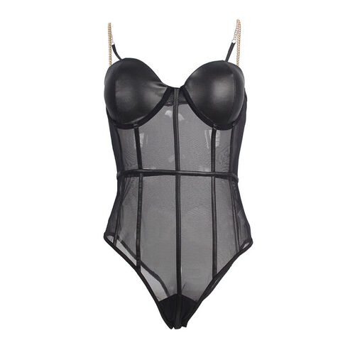 SUBBLIME - BODY TIRANTAS CADENA NEGRO S/M