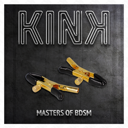 KINK - PINZAS PARA PEZONES DORADO 6 CM