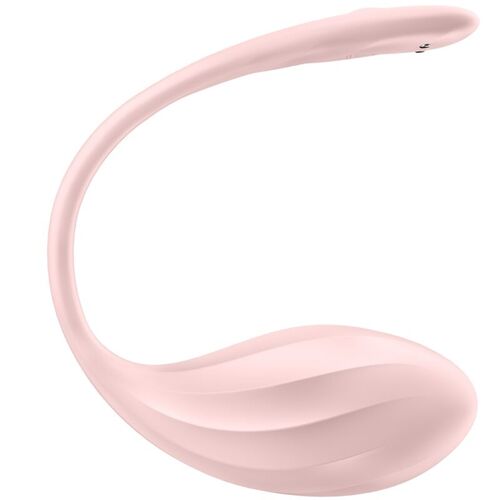 SATISFYER - RIBBED PETAL ESTIMULADOR PUNTO G CONTROL REMOTO ROSA APP GRATUITA