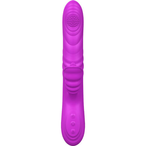 ARMONY - ANGELIA VIBRADOR MULTIFUNCION CON LENGUA ESTIMULADORA EFECTO CALOR VIOLETA