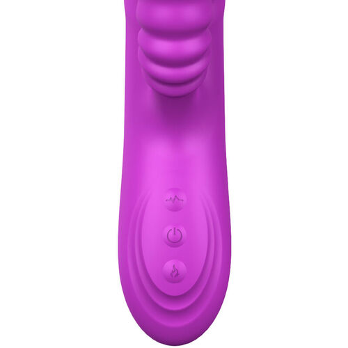 ARMONY - ANGELIA VIBRADOR MULTIFUNCION DOBLE LENGUA EFECTO CALOR VIOLETA