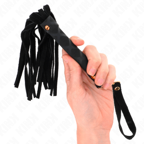 KINK - LÁTIGO MINI PIEL DE ANTE NEGRO 30 CM