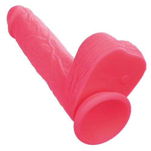 CALEXOTICS - STUDS VIBRADOR REALÍSTICO 10 VIBRACIONES Y ROSA