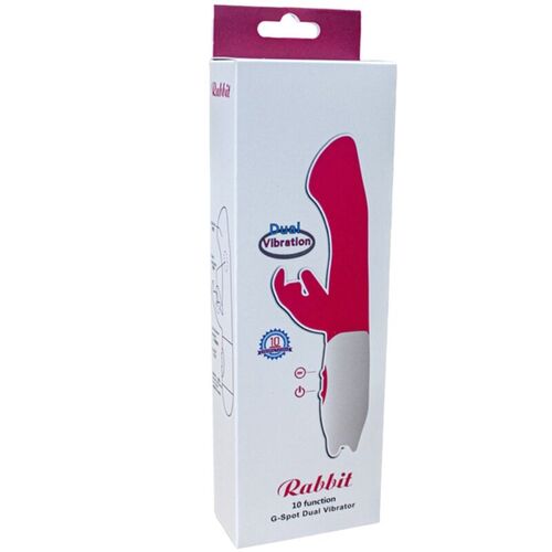 ARMONY - RABBIT VIBRADOR & ESTIMULADOR PUNTO G 10 VELOCIDADES ROSA