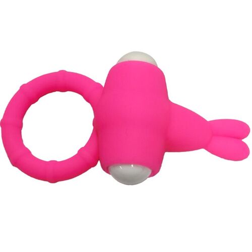 ARMONY - MS BUNNY ANILLO VIBRADOR SILICONA ROSA