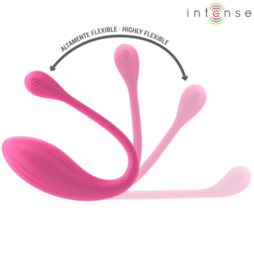 INTENSE - JANICE VIBRADOR U DOBLE ESTIMULACIÓN 10 VIBRACIONES ROSA CONTROL REMOTO