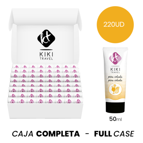 MOQ 220 - KIKÍ TRAVEL LUBRICANTE SABOR A PIÑA COLADA - 50 ML