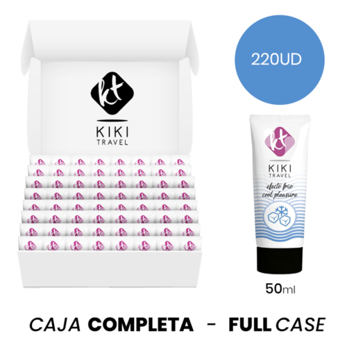 MOQ 220 - KIKÍ TRAVEL GEL DESLIZANTE EFECTO FRÍO INTENSIFICADOR - 50 ML