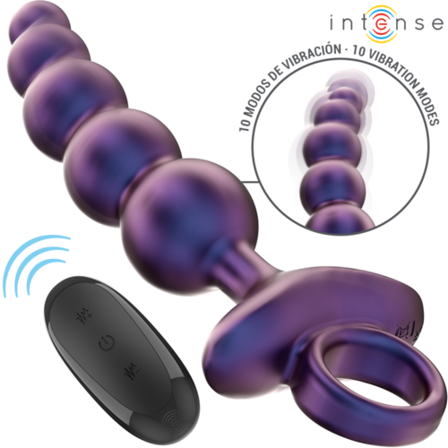 INTENSE - TITO PLUG ANAL VIBRADOR MODELO 3 CONTROL REMOTO