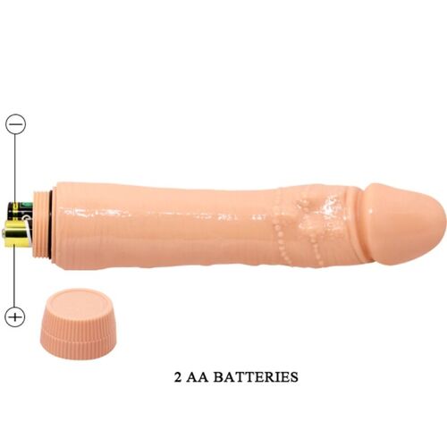 BAILE - DYBBUK VIBRADOR REALÍSTICO 24 CM NATURAL