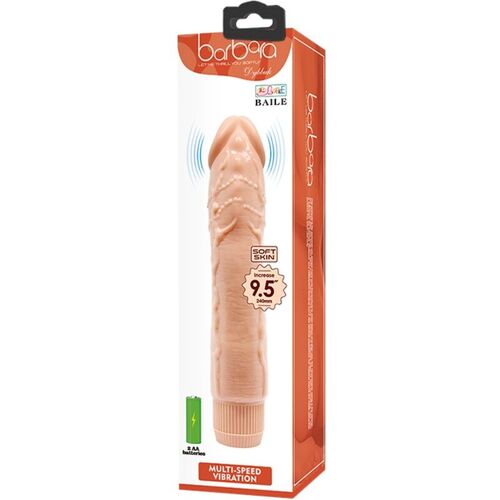 BAILE - DYBBUK VIBRADOR REALÍSTICO 24 CM NATURAL