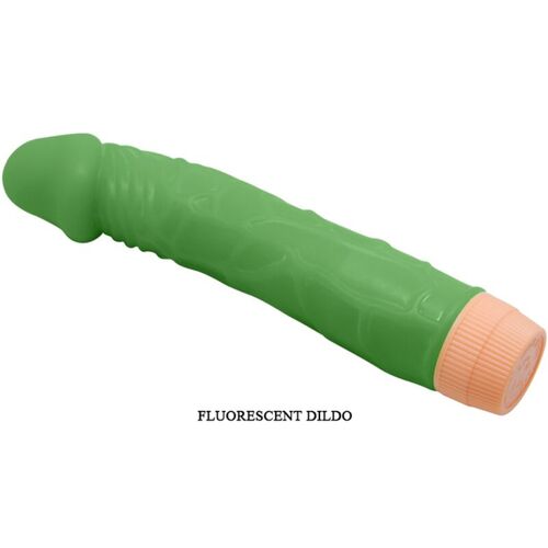 BAILE - BILL VIBRADOR REALÍSTICO 22.5 CM VERDE