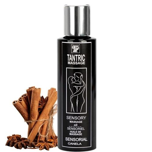 EROS-ART  ACEITE MASAJE TANTRICO NATURAL Y AFRODISÍACO CANELA 100ML