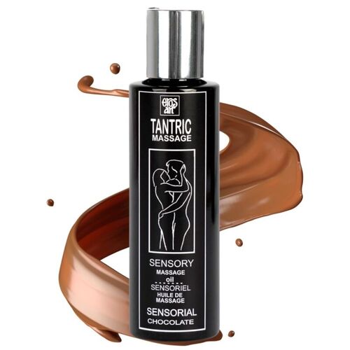 EROS-ART ACEITE MASAJE TANTRICO NATURAL Y AFRODISÍACO CHOCOLATE  100ML