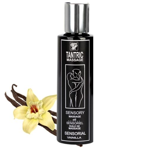 EROS-ART ACEITE MASAJE TANTRICO NATURAL Y AFRODISÍACO VAINILLA 100ML