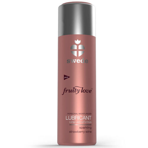 SWEDE -FRUITY LOVE LUBRICANTE FRESAS CON CHAMPAGNE 100 ML