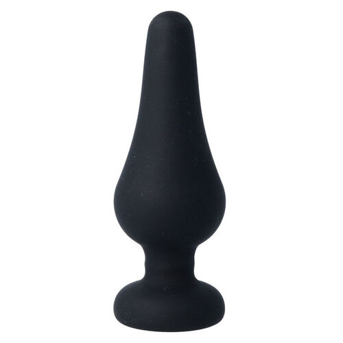 INTENSE ANAL PLUG PIPO L SILICONE NEGRO 13.5 CM