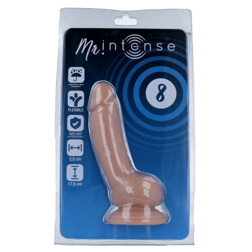 MR INTENSE 8 PENE REALISTICO 17.6 -O- 3.5CM