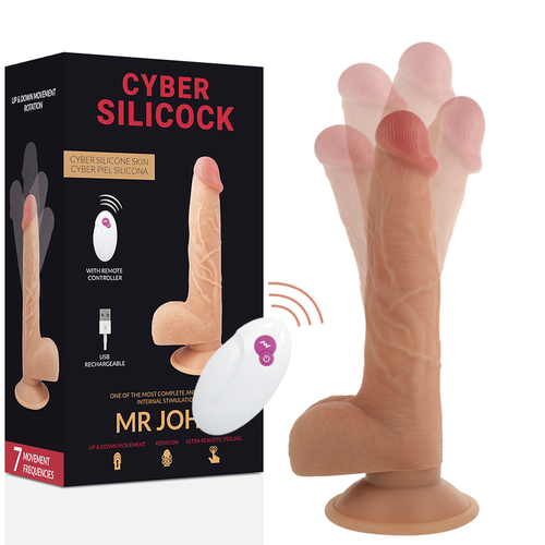 CYBER SILICOCK REALISTICO CONTROL REMOTO MASTER JOHN