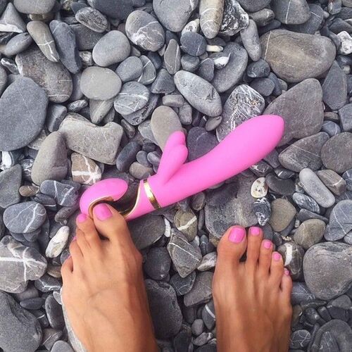 G-RABBIT VIBRADOR CONEJITO RAMPANTE ROSA