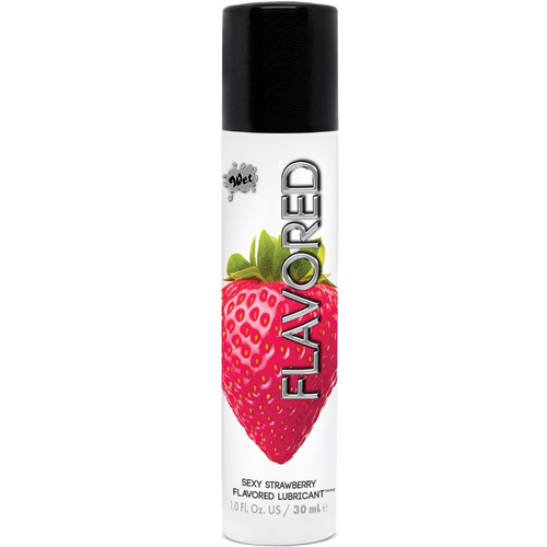 WET FLAVORED LUBRICANTE FRESAS 30 ML