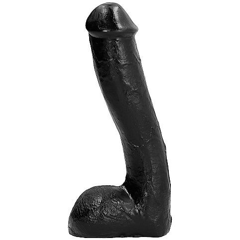 ALL BLACK PENE REALÍSTICO ANAL 23CM