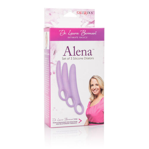 DR LAURA BERMAN ALENA SET DE 3 DILATADOR VAGINAL SILICONA