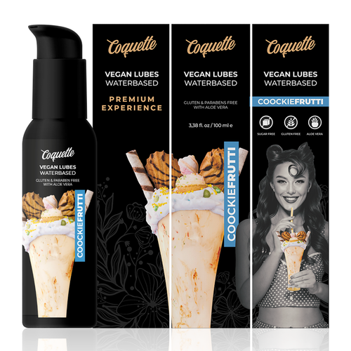 COQUETTE PREMIUM EXPERIENCE LUBRICANTE VEGANO COOKIEFRUTTI 100ML