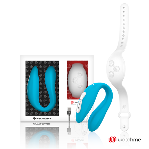 WEARWATCH VIBRADOR DUAL TECHNOLOGY WATCHME AZUL/BLANCO