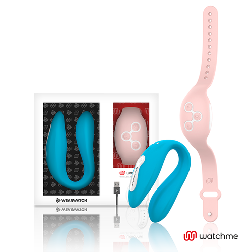 WEARWATCH VIBRADOR DUAL TECHNOLOGY WATCHME AZUL/ROSA