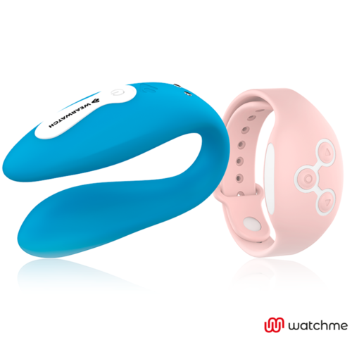 WEARWATCH VIBRADOR DUAL TECHNOLOGY WATCHME AZUL/ROSA