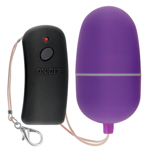 ONLINE HUEVO VIBRADOR CON MANDO CONTROL REMOTO - LILA